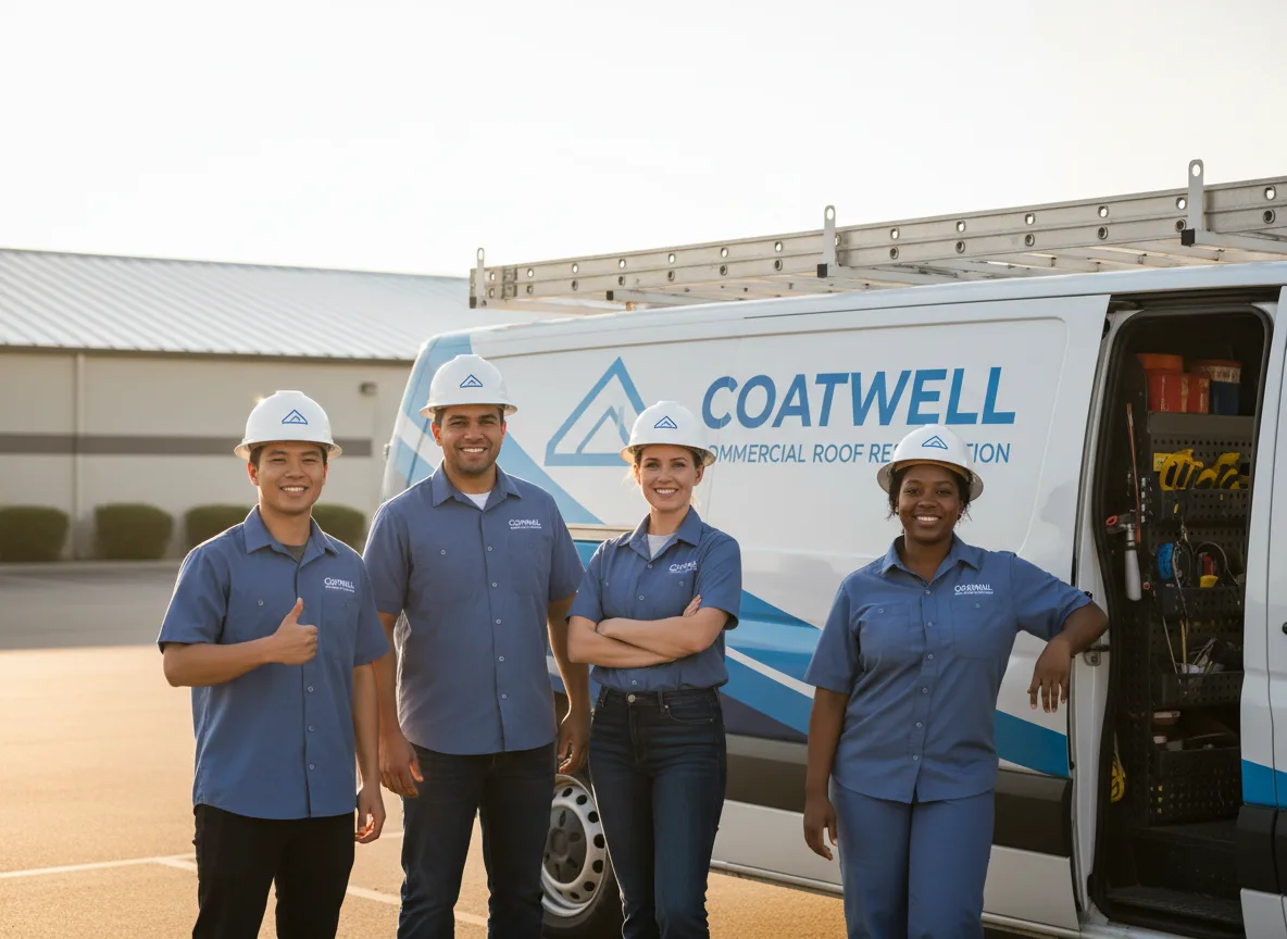 Commercial roof coating company in Clarence, MO